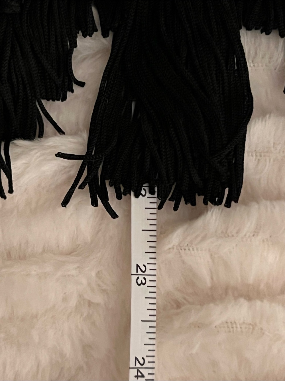 Vintage Victorian Art Deco Mary Frances Black Embroidered Fringe Evening Bag - Picture 11 of 15